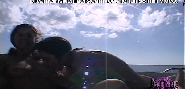 Crazy Boating With 5 Naked Party Girls